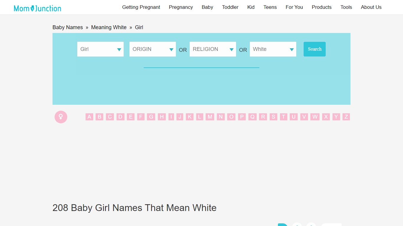 208 Baby Girl Names That Mean White | MomJunction